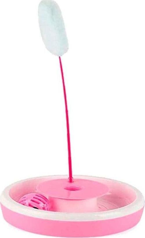 Kedi Oyuncağı Toplu Tüylü Set Pembe