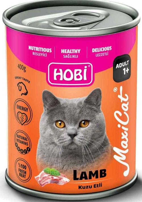 Maxicat Kuzu Etli Yetişkin Kedi Konservesi 400 Gr