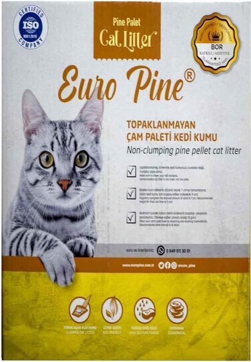 Euro Pine Kedi Kumu Çam Pelleti 10 Lt