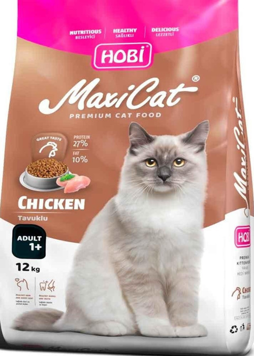 Maxicat Tavuklu Kedi Maması 12 Kg