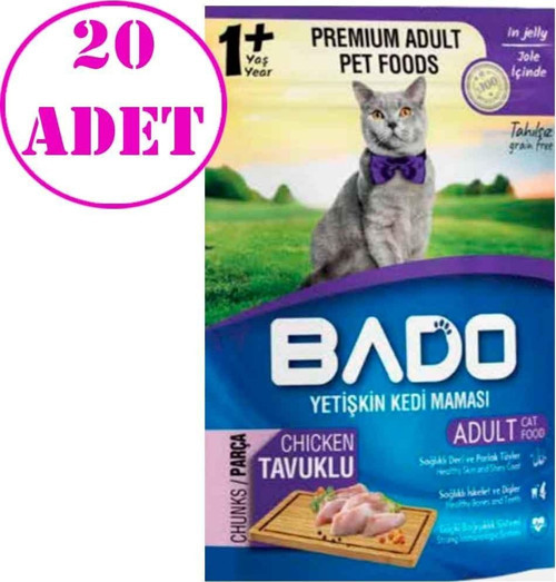 Tavuklu Kedi Yaş Maması 85 Gr 20 AD