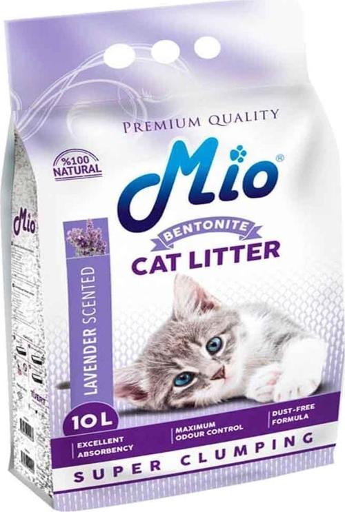 Kedi Kumu Lavanta Kokulu İnce Taneli 10 Lt