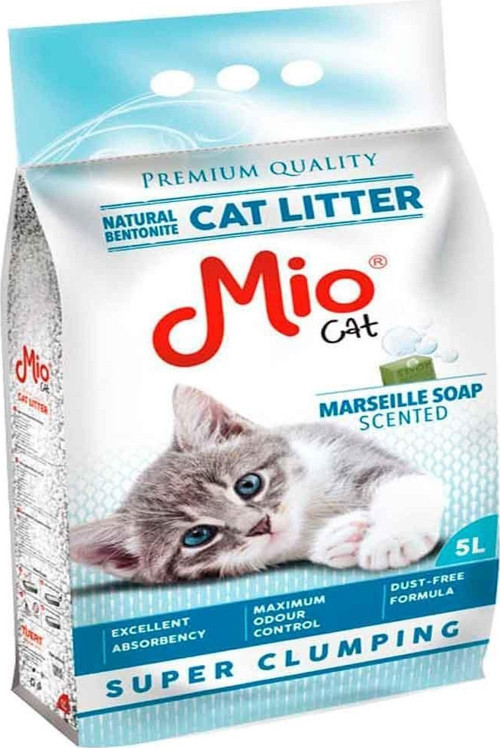 Kedi Kumu Marsilya Sabunu Kokulu İnce Taneli 5 Lt