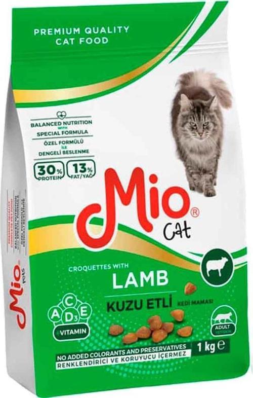 Kuzu Etli Yetişkin Kedi Maması 1 Kg