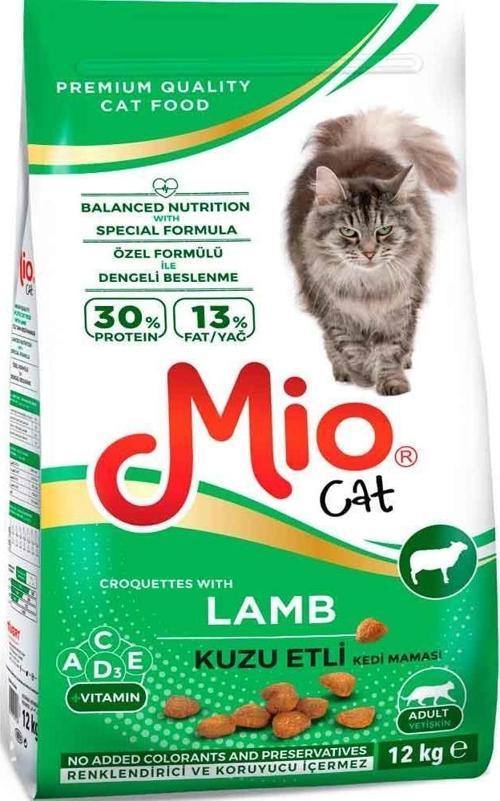 Kuzu Etli Yetişkin Kedi Maması 12 Kg