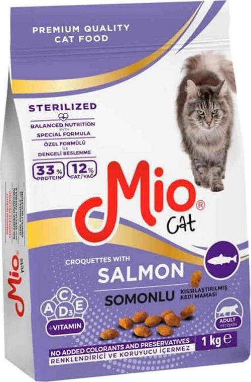 Somonlu Kısırlaştırılmış Kedi Maması 1 Kg