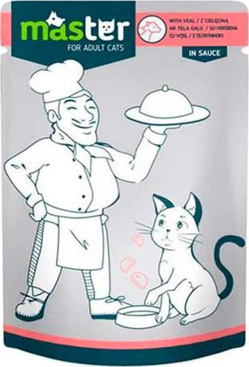 Kedi Konservesi Dana Etli 80 gr