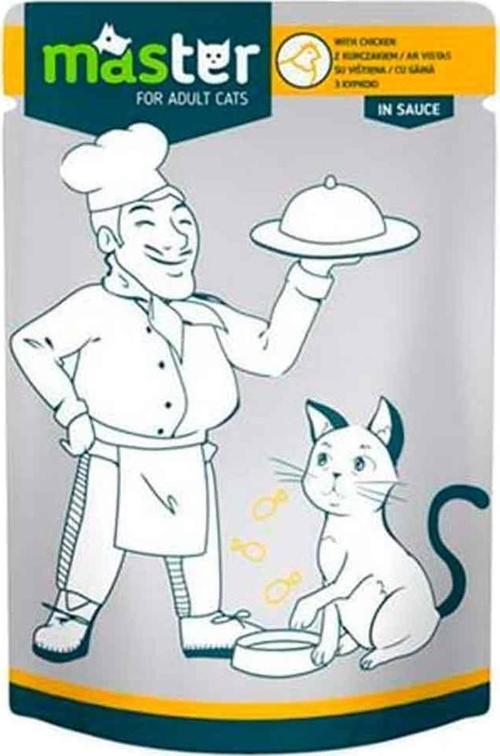 Kedi Konservesi Tavuklu 80 Gr