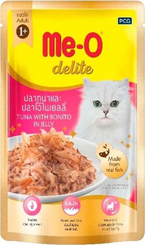 Delite Pouch Kedi Konservesi Palamut ve Ton Balıklı 70 Gr