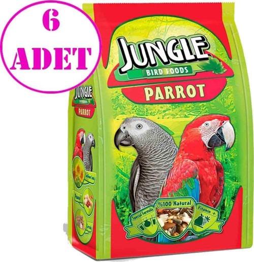 Papağan Yemi 500 Gr 6 AD