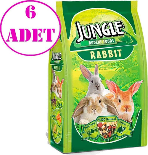 Tavşan Yemi 500 Gr 6 AD