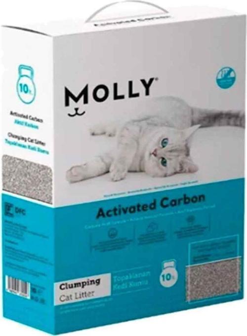 Karbonlu Topaklaşan Kedi Kumu 10 LT