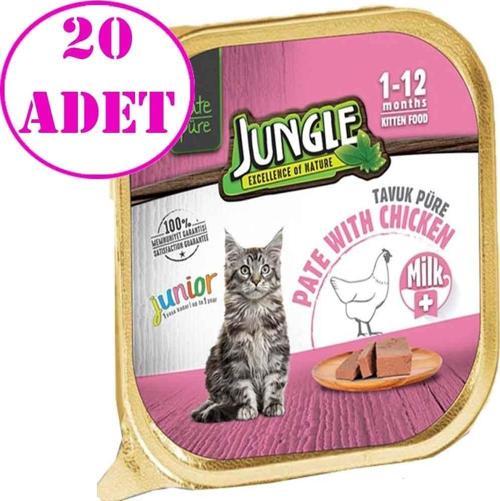 Yavru Kedi Yaş Mama Sütlü Tavuklu 100 Gr 20 AD