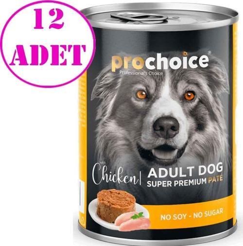Tavuklu Ezme Köpek Konservesi 400 Gr 12 AD