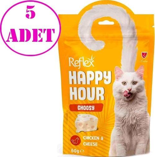 Happy Hour Choosy Tavuklu ve Peynirli Kedi Ödül Maması 60 Gr 5 AD