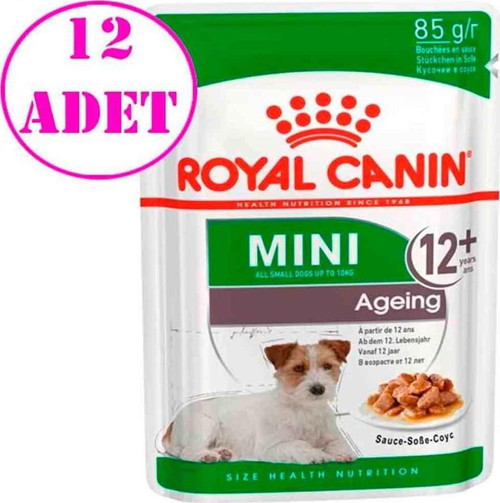 Mini Ageing +12 Köpek Konservesi 85 gr 12 Ad