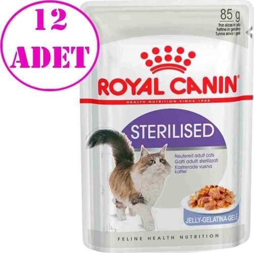 Sterilised jely Yaş Kedi Maması 85 Gr 12 Ad