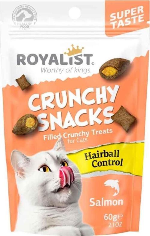 Kedi Ödülü Crunchy Snacks Somonlu 60 Gr