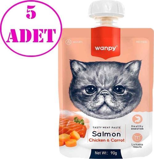 Kedi Ödülü Somonlu Tavuklu Ezme 90 Gr 5 AD