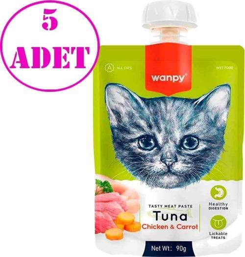Kedi Ödülü Ton Balıklı Tavuklu Ezme 90 Gr 5 AD