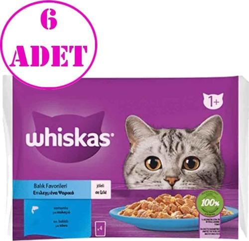 Pouch Jöle İçinde Somonlu ve Ton Balıklı Yetişkin Kedi Konservesi 85gr (4'lü)6 AD