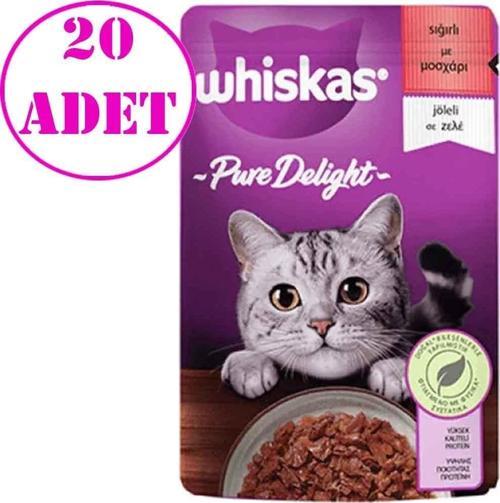 Sığır Etli Jöleli Pouch Kedi Maması 85 Gr 20 AD