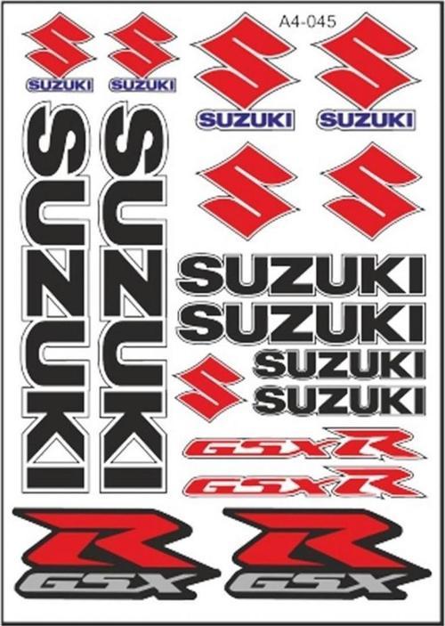 A4 Stıcker Seti Karışık A4-045 Tek Paket Çoklu Sticker