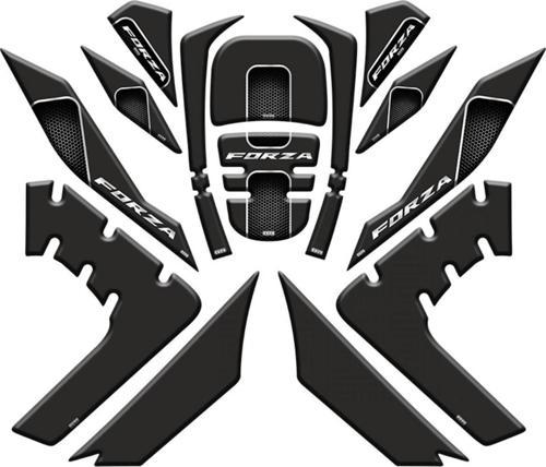 Tank Pad 003 Siyah 14 Parça Honda Forza 250 18-20