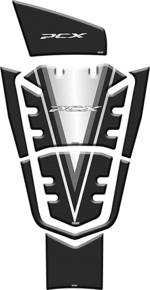 Tank Pad 004 Siyah-gri 7 Parça Honda Pcx 125 21