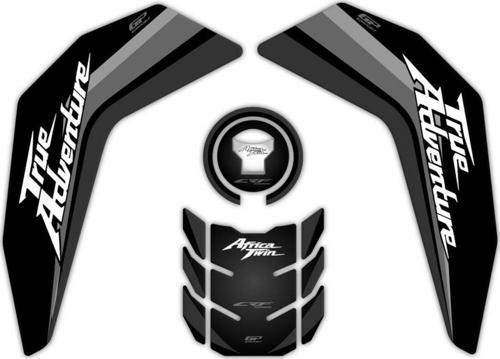 Tank Pad Seti Honda Africa Twin Crf1000l 2018-2019 Siyah