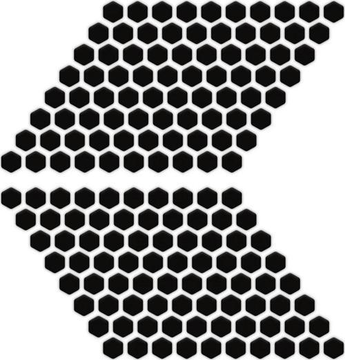 Universal 160 Parça Petek Pad Siyah