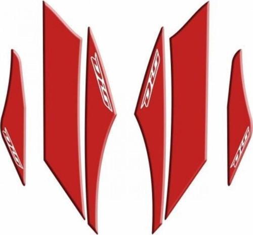 Yan Pad 007 Kırmızı Honda Dıo 110