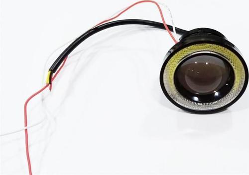 Motosiklet Sis Farı Takım Angel Beyaz Işık Uzun Çakarlı Beyaz Işık Nkt66 Küçük Boy