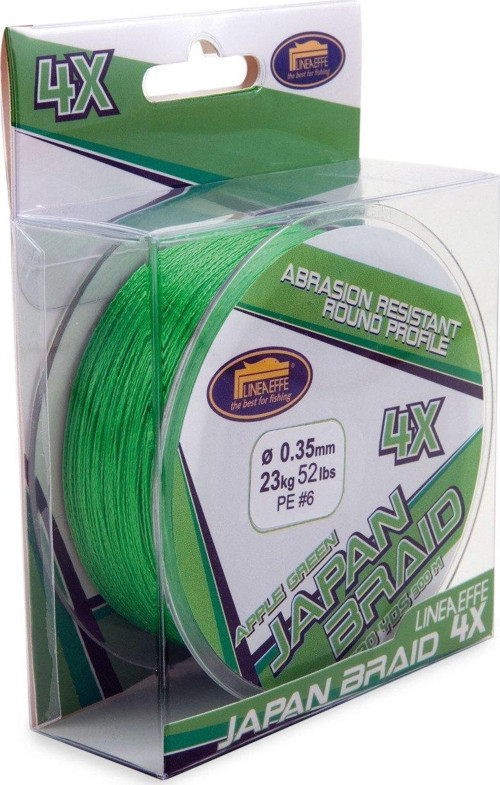 300 mt 4 örgü yeşil ip(made in japan) 0,25 mm