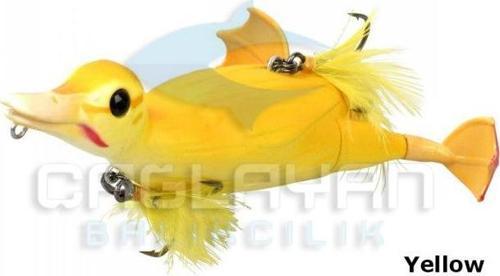 3D Suicide Duck 10.5 cm 28 gr Suni Yem Yellow