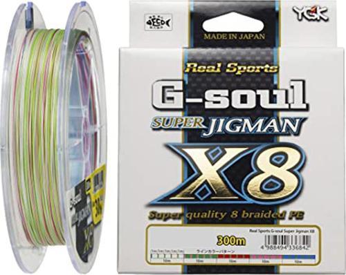 G-Soul Super Jigman X8 300M  0.26MM PE 2.5