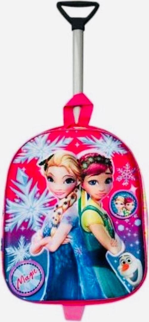 Anaokul Çocuk Çekçek Valiz Çanta Elsa Anna