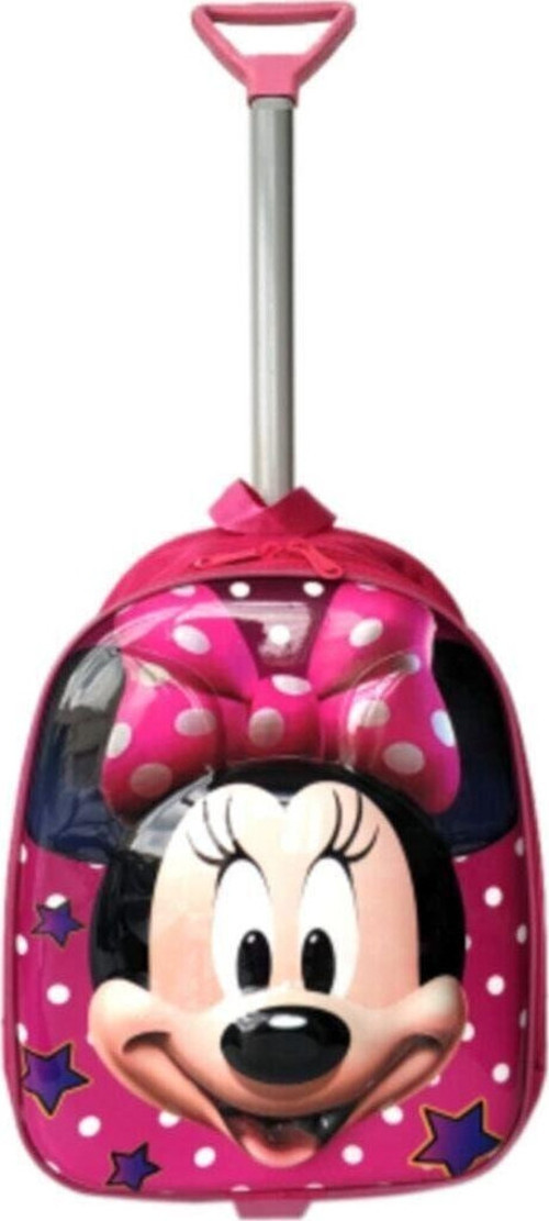 Anaokulu Çanta Seti Çekçekli Çanta - Mini Sırt Çantası Minnie Mouse 3 - 6 Yaş