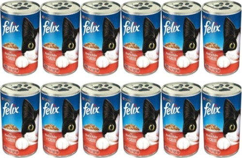 Sığır Etli 400 Gr 12'Li Paket Yetişkin Kedi Konservesi