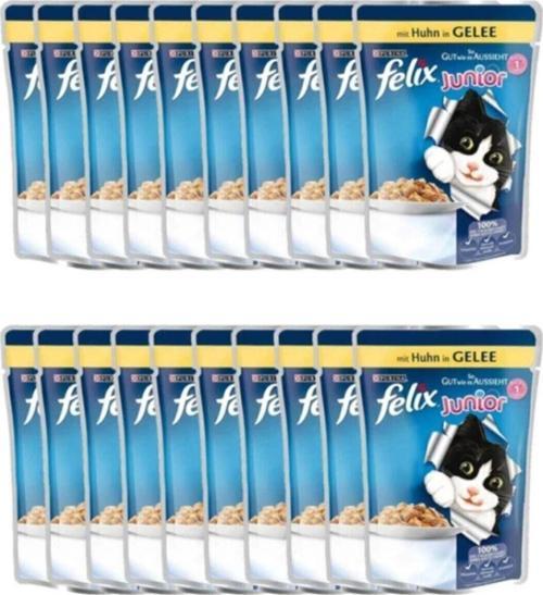 Tavuklu Yavru Kedi Yaş Maması 100 Gr 20'Li Paket
