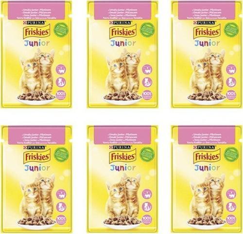 Friskies Tavuklu Soslu Yaş Yavru Kedi Maması 85 G X 6 Adet