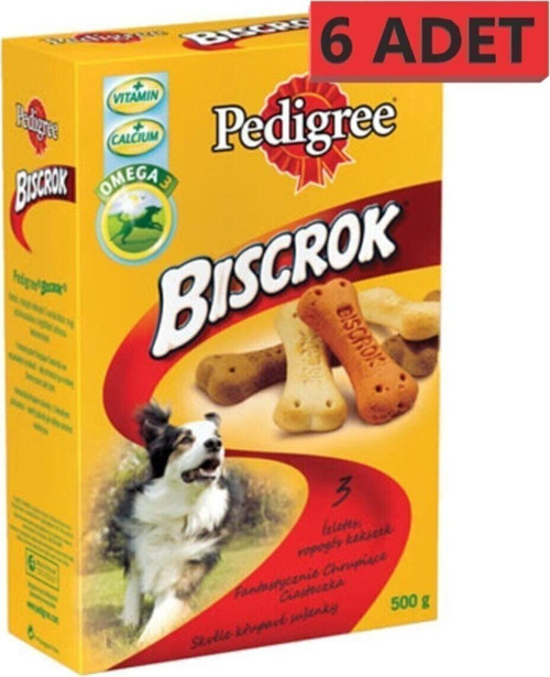 Biscrok Ödül Bisküvisi 500 Gr - 6 Adet