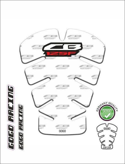 Cb125F 2017-2020 Uyumlu Tank Pad 002