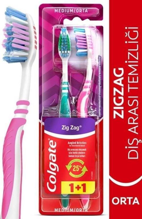 diş Fırçası Zigzag 1+1