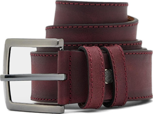 Erkek Bordo Deri Kemer 112531