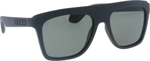 GG1570 001 Kare Unisex Güneş Gözlüğü Siyah
