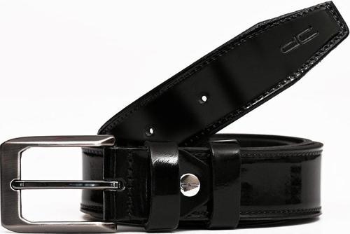 Erkek Hakiki (Gerçek) Klasik Deri Kemer Rugan Siyah 112517