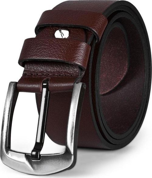 Erkek Hakiki (Gerçek) Kot Deri Kemer Kahverengi 112522
