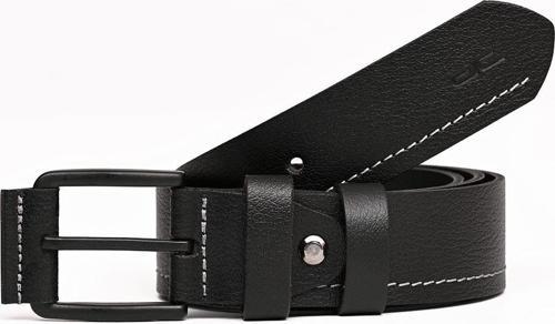 Erkek Hakiki (Gerçek) Casual Deri Kemer Siyah Gri 112518