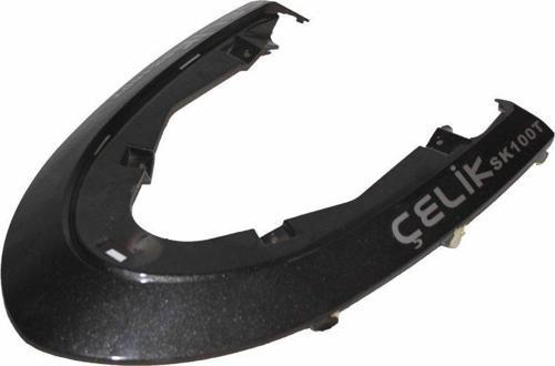 Scooter Çelik Ön Krenaj Üst Parça Gri Orijinal